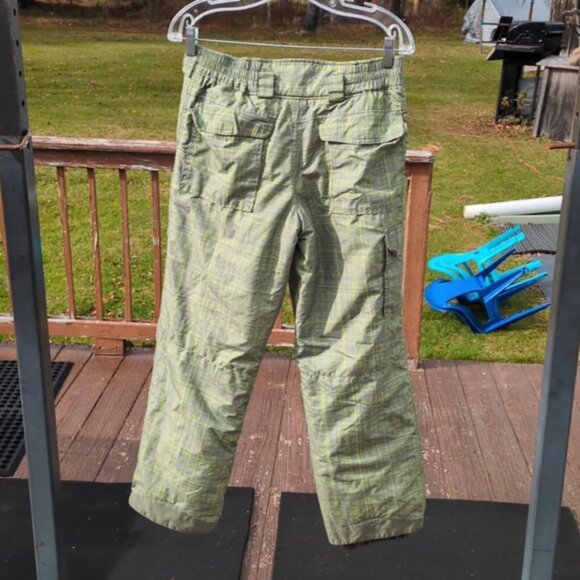 White Sierra Snowboard Ski Pants Youth Sz Large Green 30 X 27 Winter Sports Snow - Picture 5 of 8